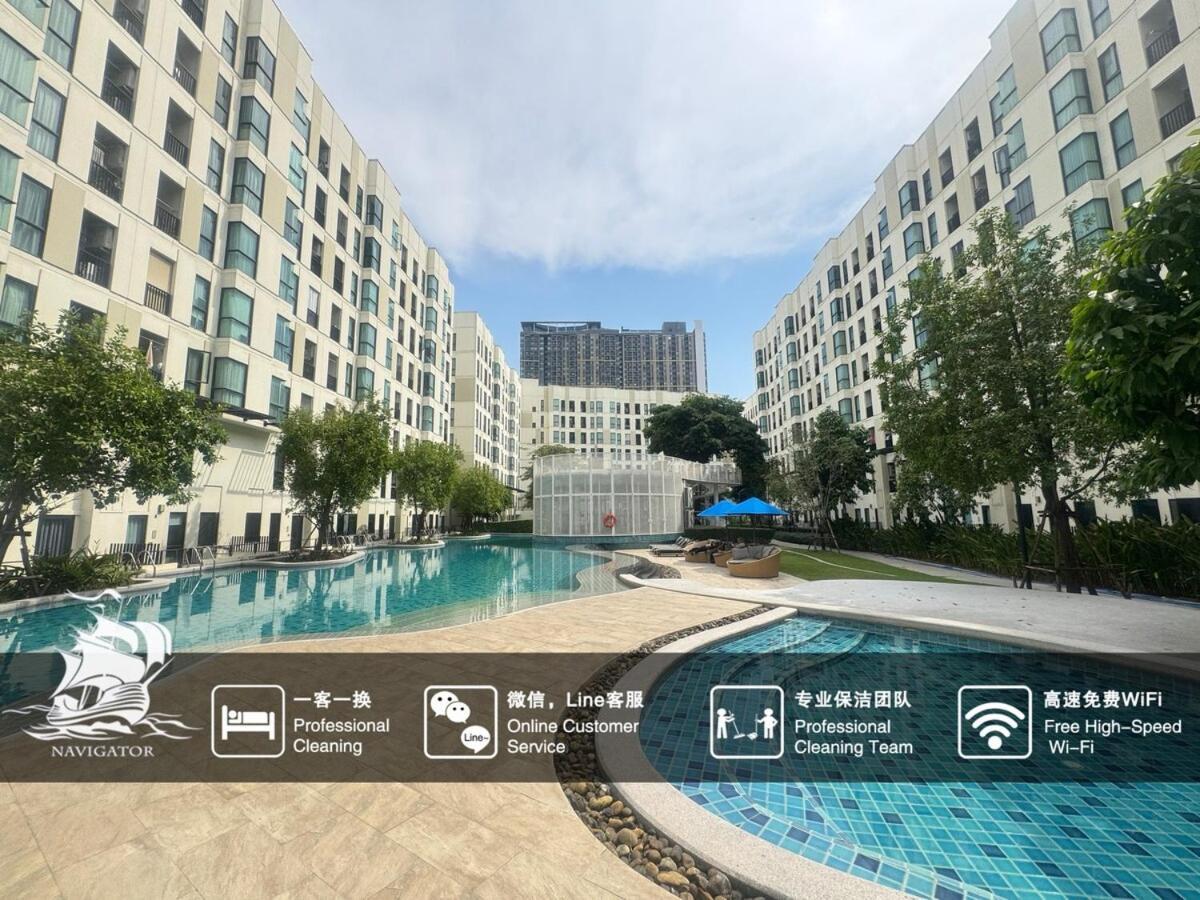 Unio Sukhumvit 72 Boutique Condo Bankhlongszamrong Kültér fotó